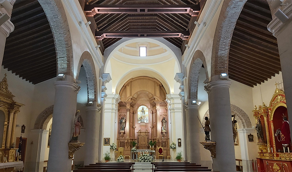 
			      Imagen de la Iglesia de Santa María de Sorbas, Almería.			    
			  